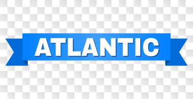 Atlantik metin ile mavi bant