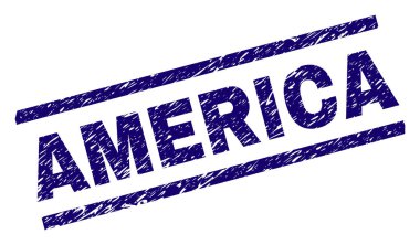 Dokulu Amerika damga mühür çizik