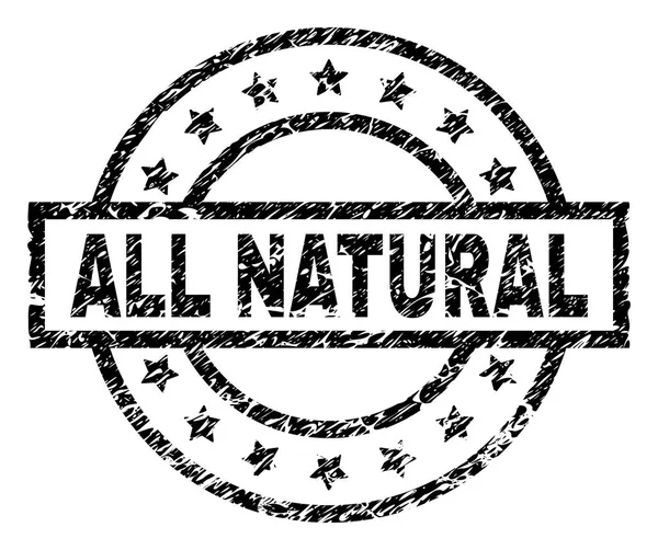 Grunge szerkezetű minden természetes pecsétbélyeg — Stock Vector