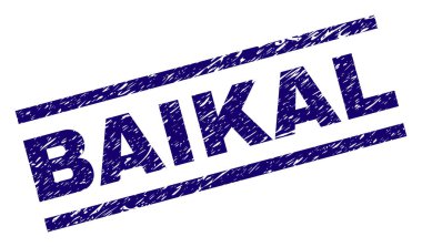 Grunge baykal damga mühür dokulu