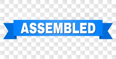 Monte başlığı ile mavi şerit