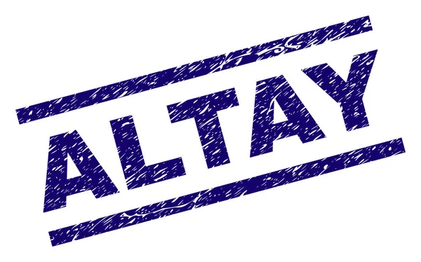 Dokulu Altay damga mühür çizik