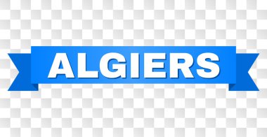 Algiers açıklamalı mavi şerit