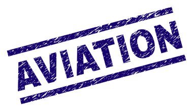 Dokulu Havacılık damga mühür çizik