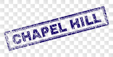 Çizik Chapel Hill dikdörtgen damgası