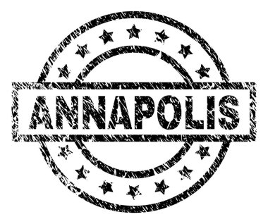 Dokulu Annapolis damga mühür çizik