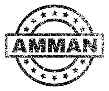 Dokulu Amman damga mühür çizik