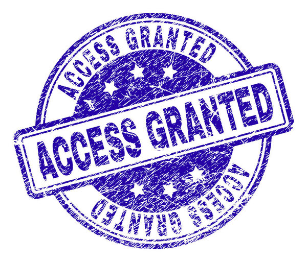 Грубо напечатанная печать
