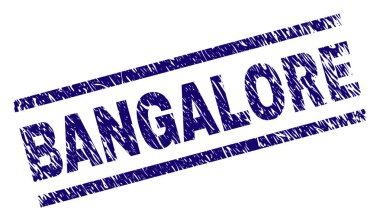 Grunge Bangalore damga mühür dokulu