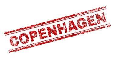 Dokulu Copenhagen damga mühür çizik