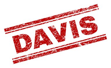 Dokulu Davis damga mühür çizik