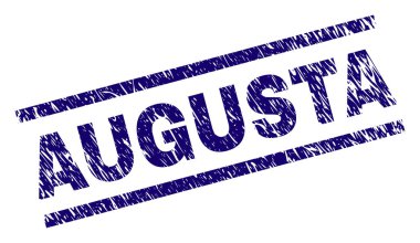 Dokulu Augusta damga mühür çizik