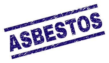 Grunge asbest damga mühür dokulu