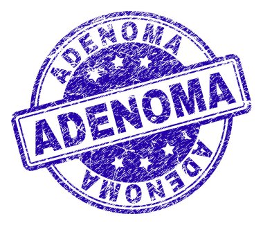 Grunge Adenoma damga mühür dokulu