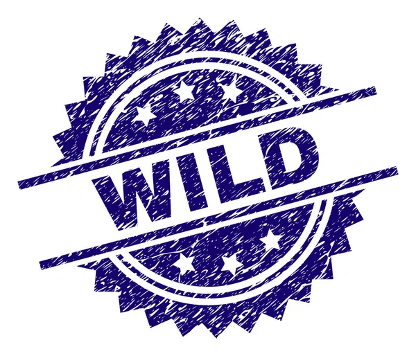 Dokulu vahşi damga mühür çizik