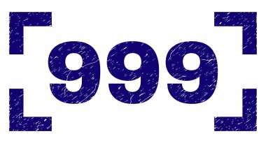 Dokulu 999 damga mühür köşeler arasında çizik