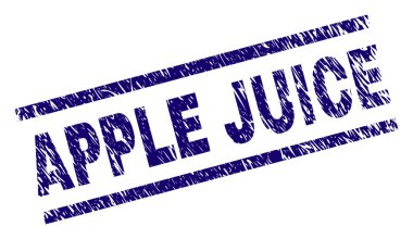 Grunge elma suyu damga mühür dokulu