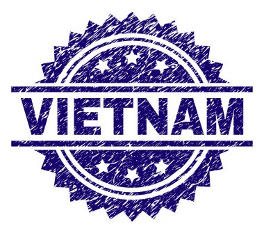 Grunge Vietnam damga mühür dokulu