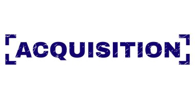 Grunge edinme damga mühür köşeleri içinde dokulu