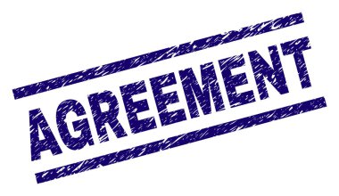 Dokulu sözleşmesi damga mühür çizik