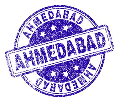 Grunge Ahmedabad damga mühür dokulu