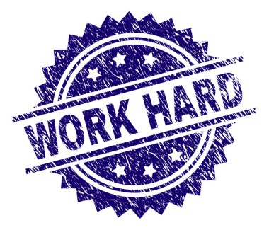 Dokulu iş zor damga mühür çizik