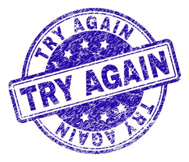 Çizik dokulu deneyin yeniden damga mühür