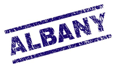 Grunge Albany damga mühür dokulu