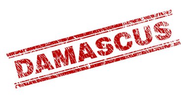 Dokulu Damascus damga mühür çizik