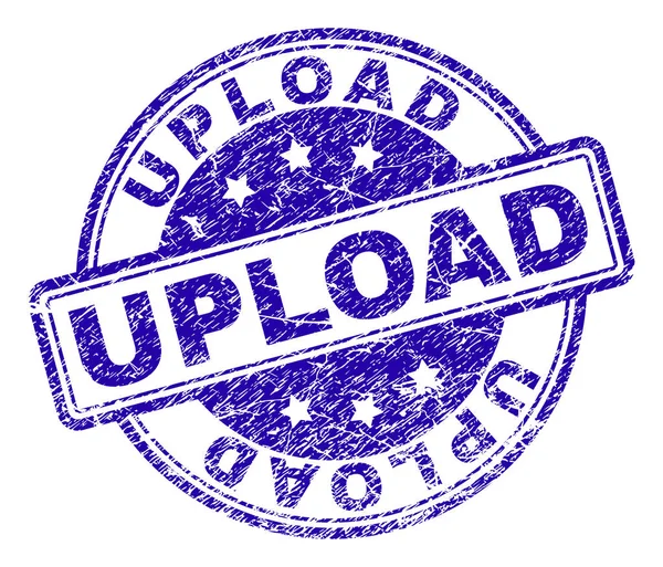 Grunge Upload damga mühür dokulu