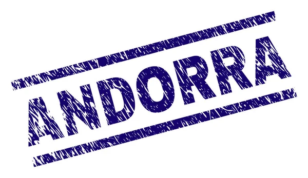 Grunge Andorra damga mühür dokulu