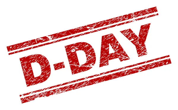 Çizik dokulu D-Day damga mühür