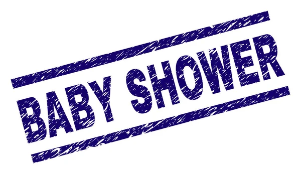 Bebek duş damga mühür grunge dokulu