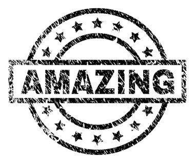 Çizik dokulu şaşırtıcı damga mühür