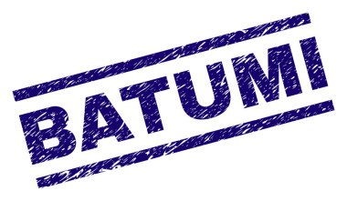 Grunge Batum damga mühür dokulu