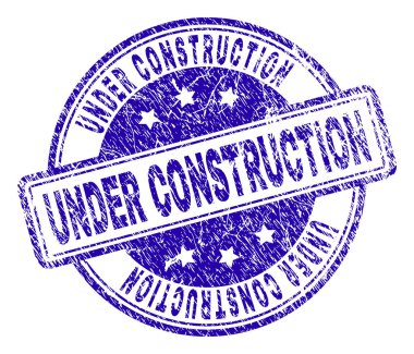 İnşaat damga mühür altında dokulu çizik