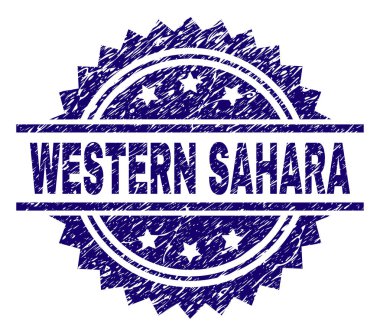 Dokulu Batı Sahra damga mühür çizik