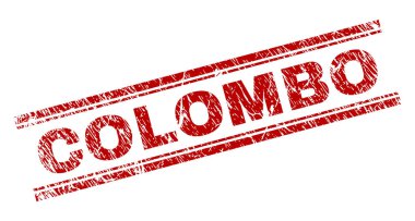 Grunge Colombo damga mühür dokulu