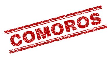 Grunge Komor damga mühür dokulu