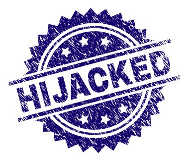 Dokulu kaçırıldı damga mühür çizik