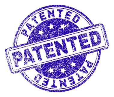 Dokulu patentli damga mühür çizik