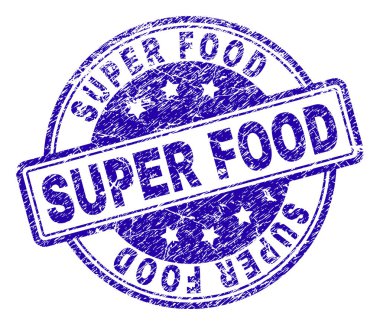 Dokulu süper gıda damga mühür çizik