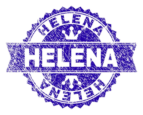 Grunge Helena damga mühür kurdele ile dokulu