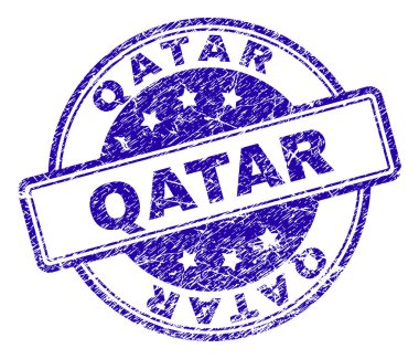 Dokulu Katar damga mühür çizik