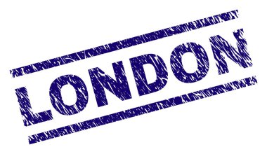 Dokulu Londra damga mühür çizik