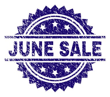 Grunge June Satılık damga mühür dokulu