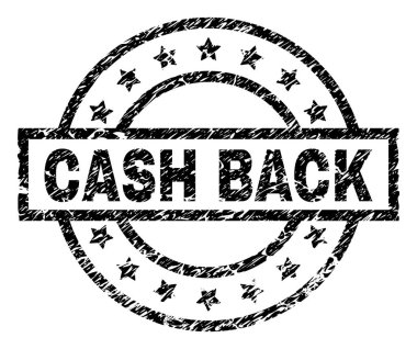 Grunge nakit arka damga mühür dokulu