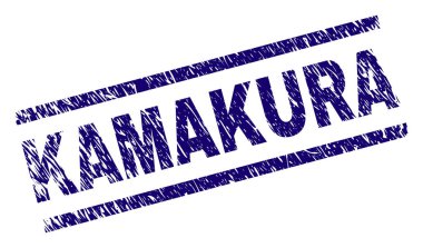 Dokulu Kamakura damga mühür çizik