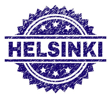 Dokulu Helsinki damga mühür çizik