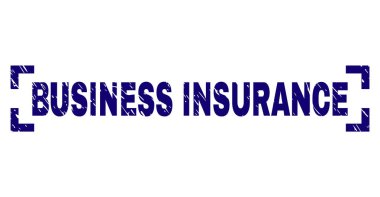 Dokulu iş sigorta damga mühür köşeleri içinde çizik